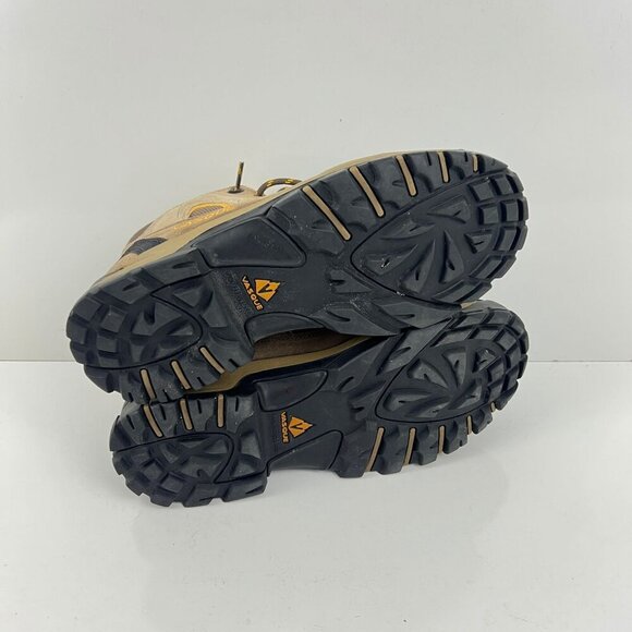 Vasque Women's Hiking Boots Size 9.5 M Brown/Yellow Suede & Mesh Upper Outdoor - Picture 9 of 10